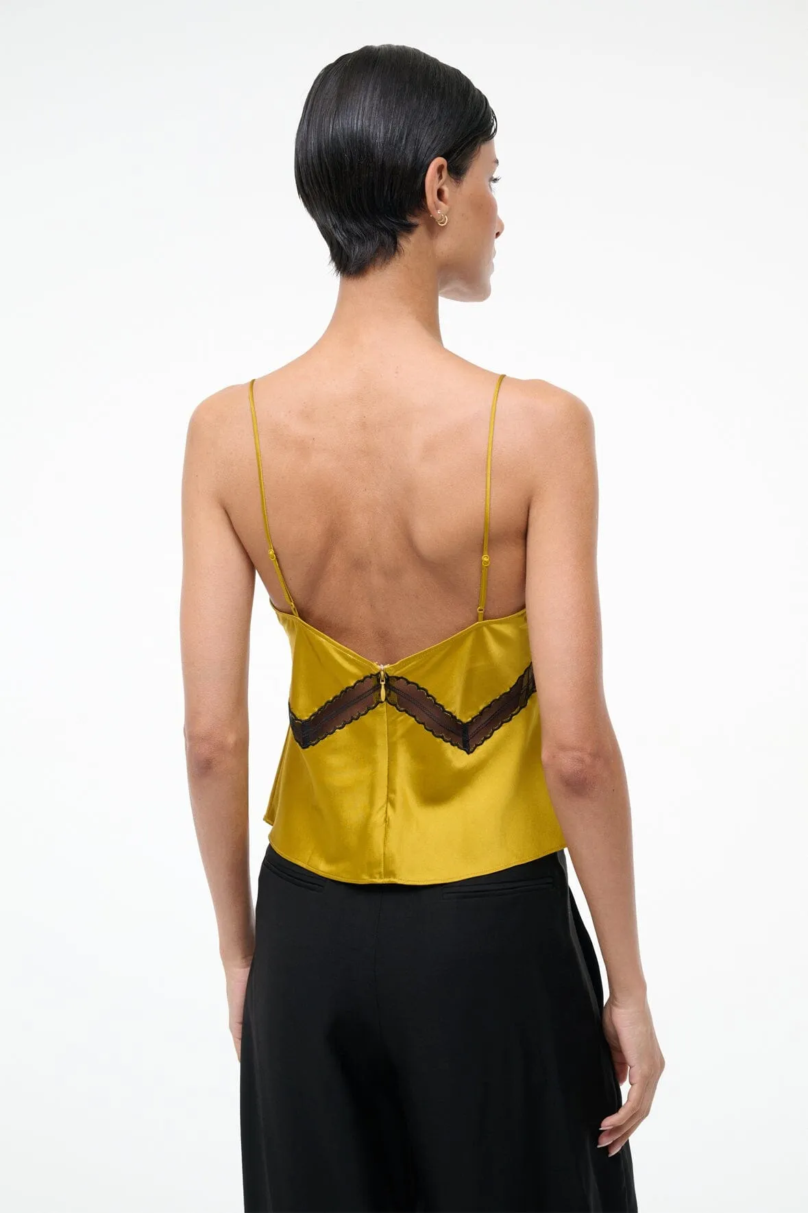 TERRA SILK TOP | TURMERIC sold by STAUD product image thumbnail 3
