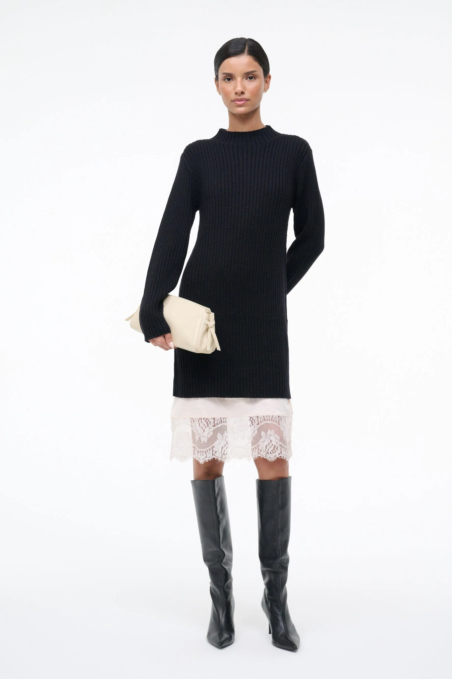 MAUDE CONVERTIBLE CLUTCH | CREAM sold by STAUD product image thumbnail 2