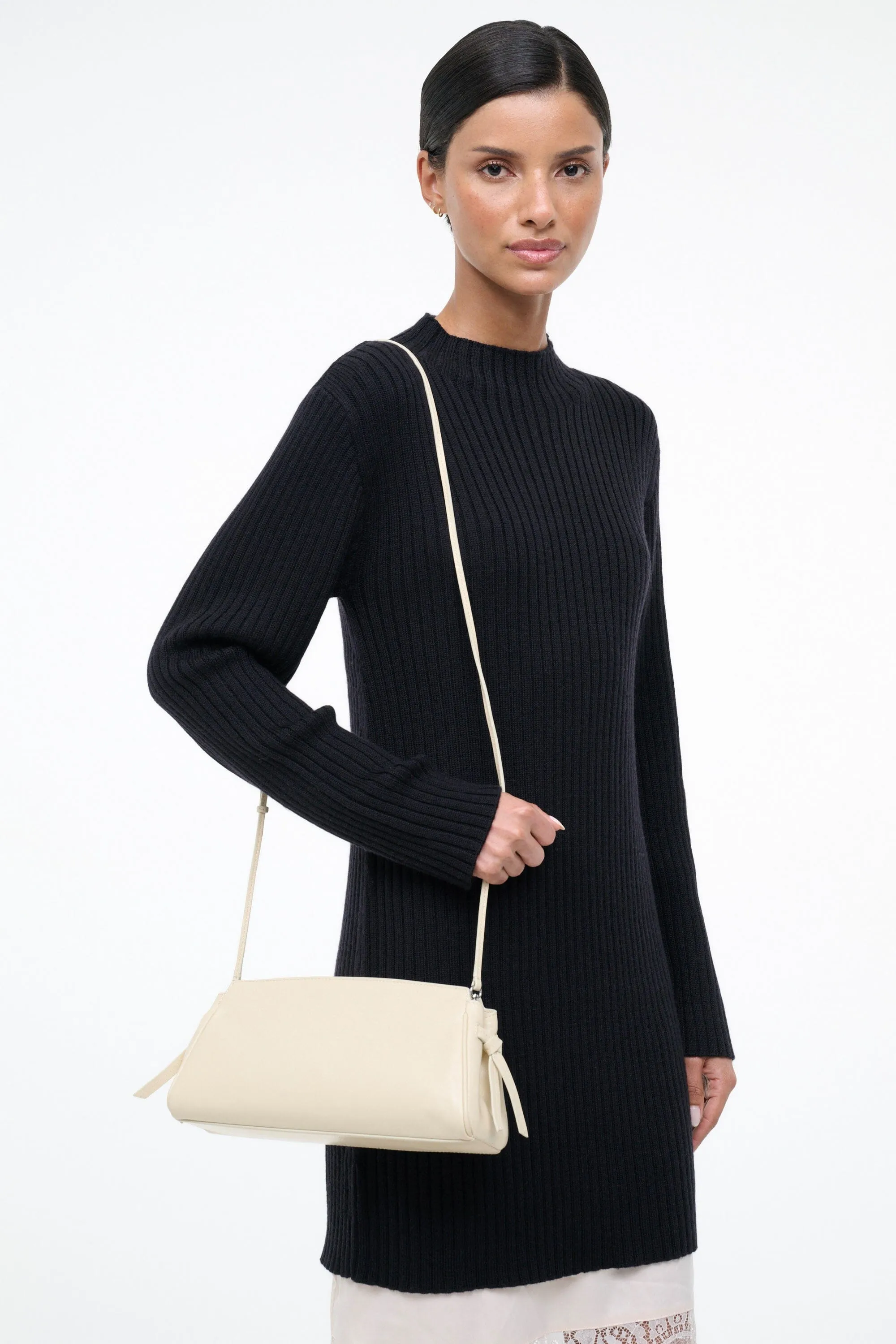 MAUDE CONVERTIBLE CLUTCH | CREAM sold by STAUD product image thumbnail 4