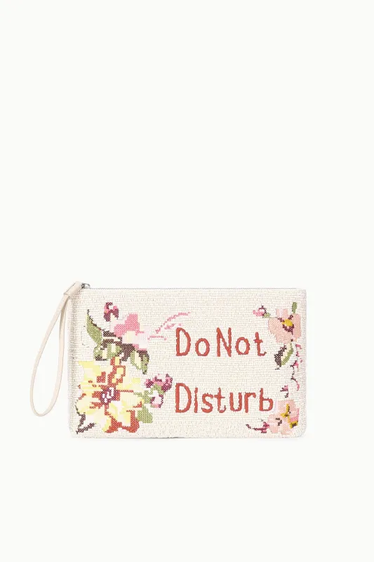 TOMMY BEADED LARGE POUCH | DO NOT DISTURB sold by STAUD