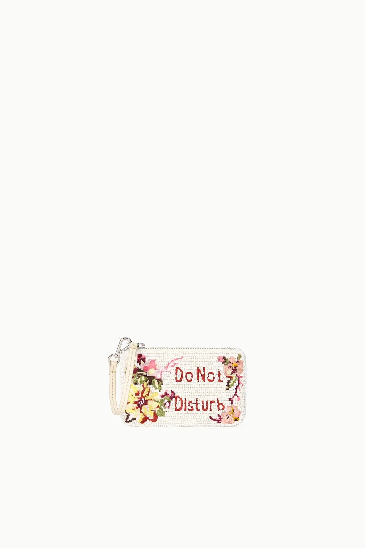 TOMMY BEADED MINI POUCH | DO NOT DISTURB sold by STAUD
