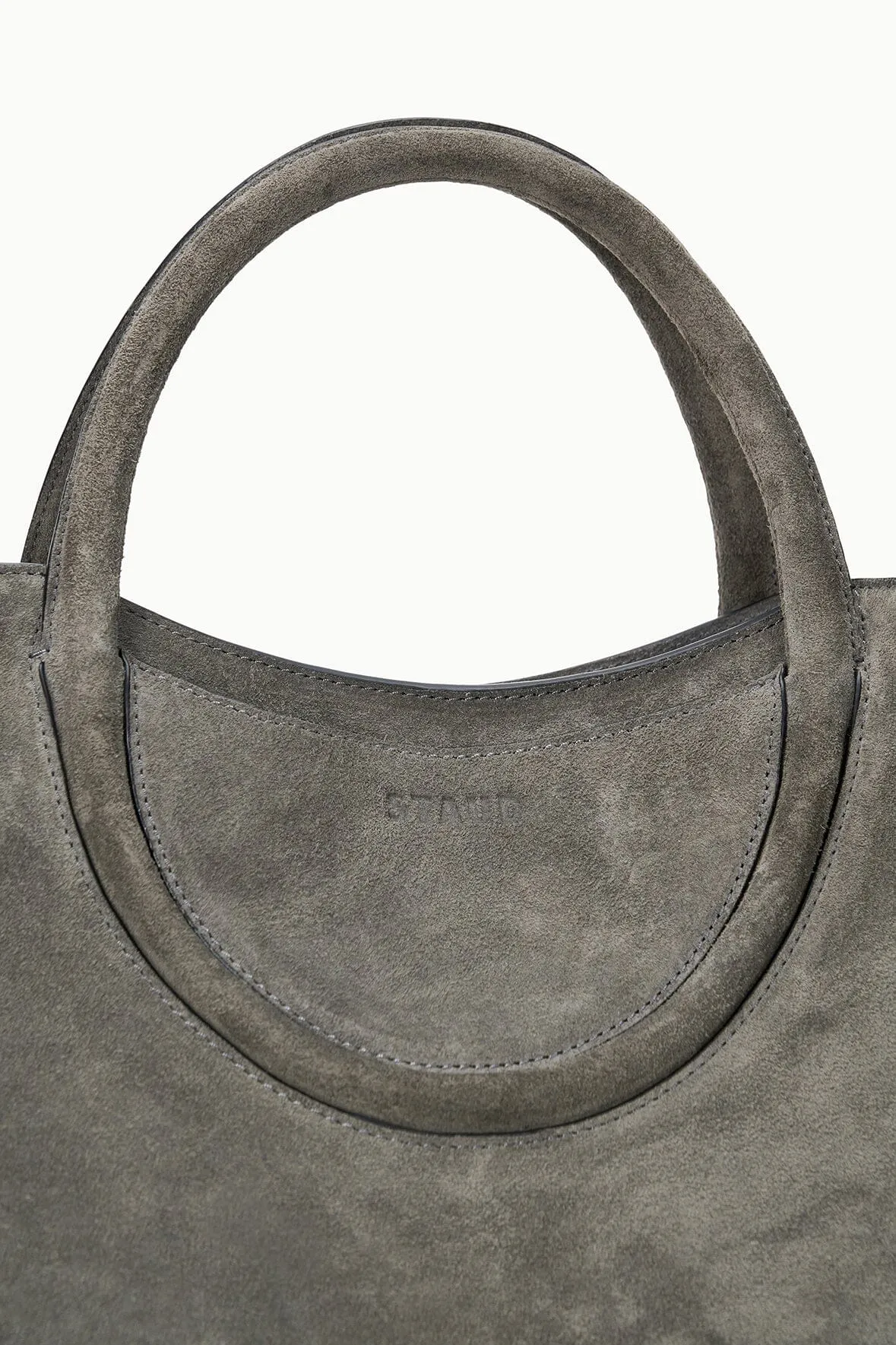 MAUDE SATCHEL | STORM SUEDE sold by STAUD product image thumbnail 4