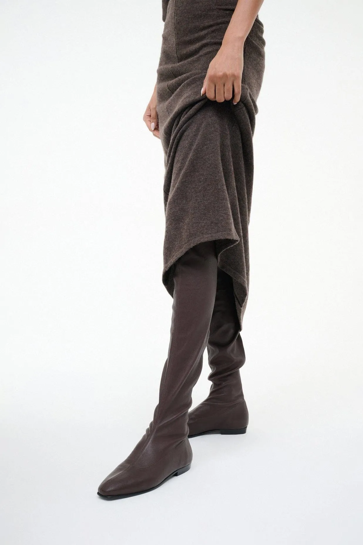 KEITH OVER THE KNEE BOOT | ESPRESSO sold by STAUD product image thumbnail 2