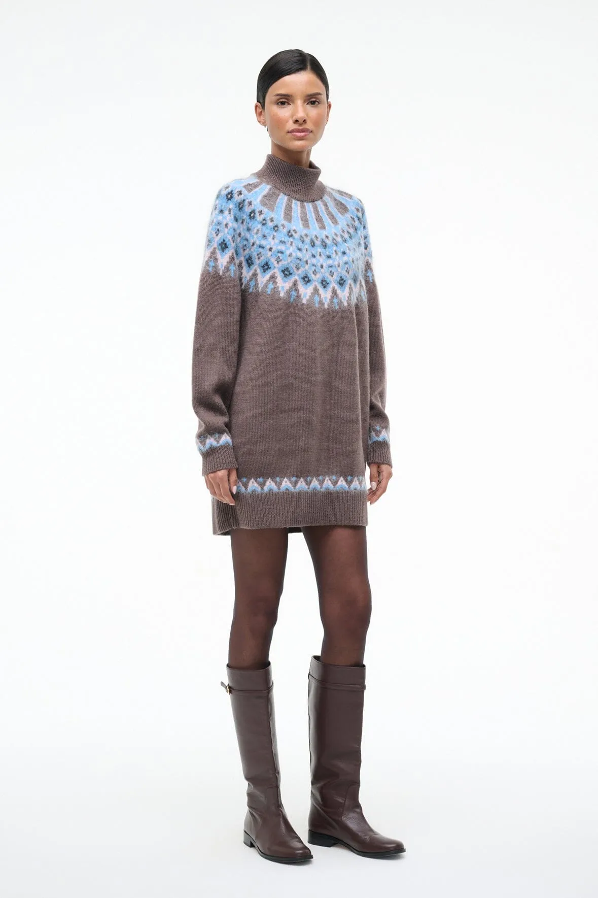 LIZA SWEATER DRESS | BANFF sold by STAUD product image thumbnail 3