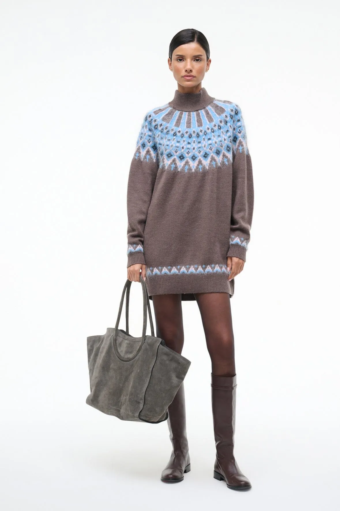 LIZA SWEATER DRESS | BANFF sold by STAUD product image thumbnail 5