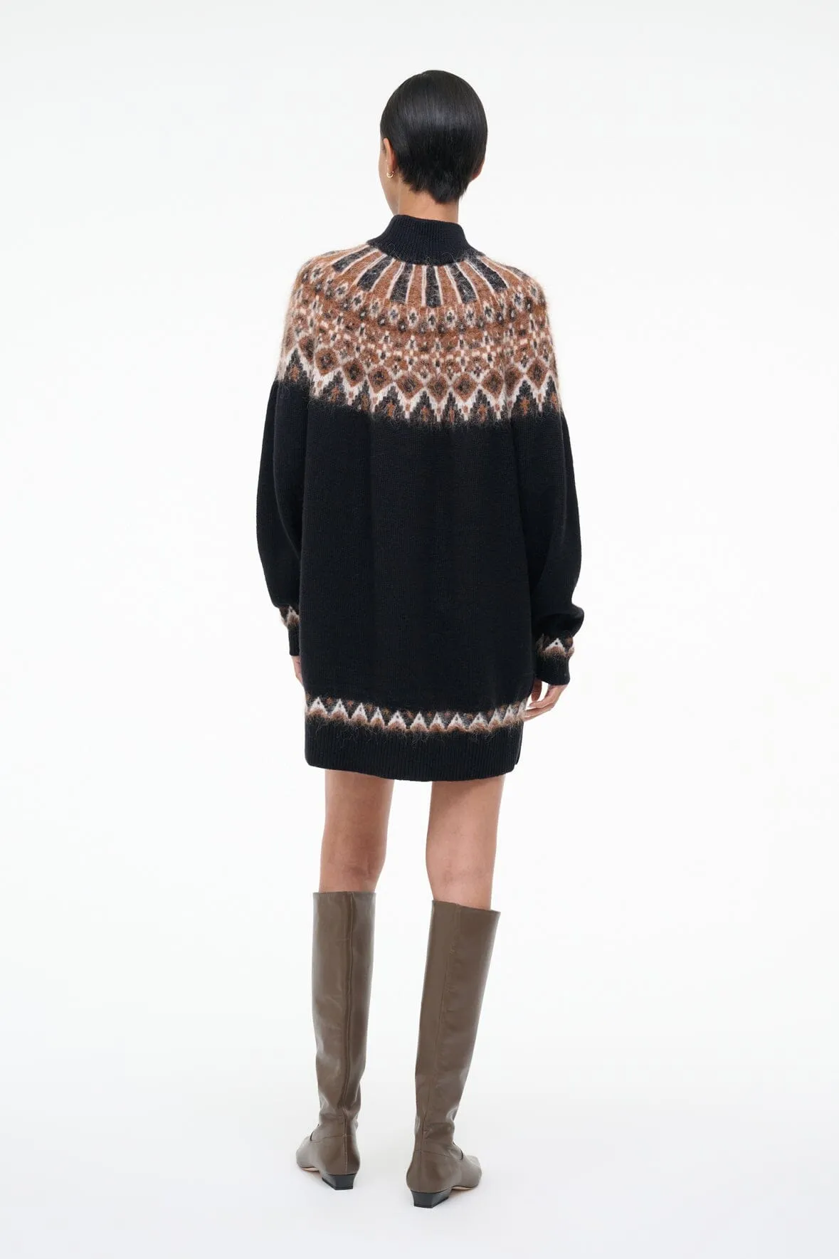 LIZA SWEATER DRESS | ZERMATT sold by STAUD product image thumbnail 4