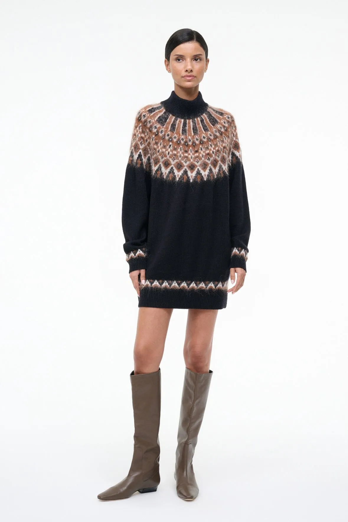 LIZA SWEATER DRESS | ZERMATT sold by STAUD product image thumbnail 5