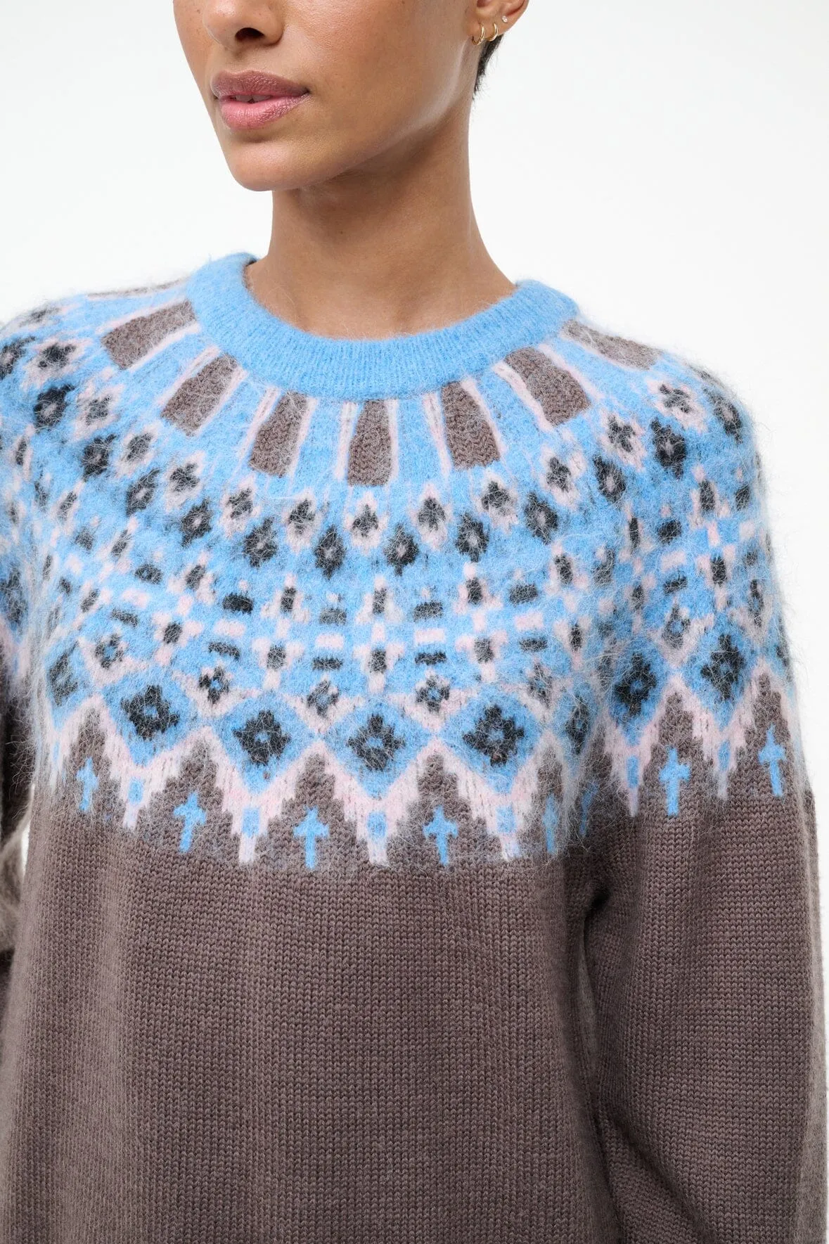 ZANE SWEATER | BANFF sold by STAUD product image thumbnail 3