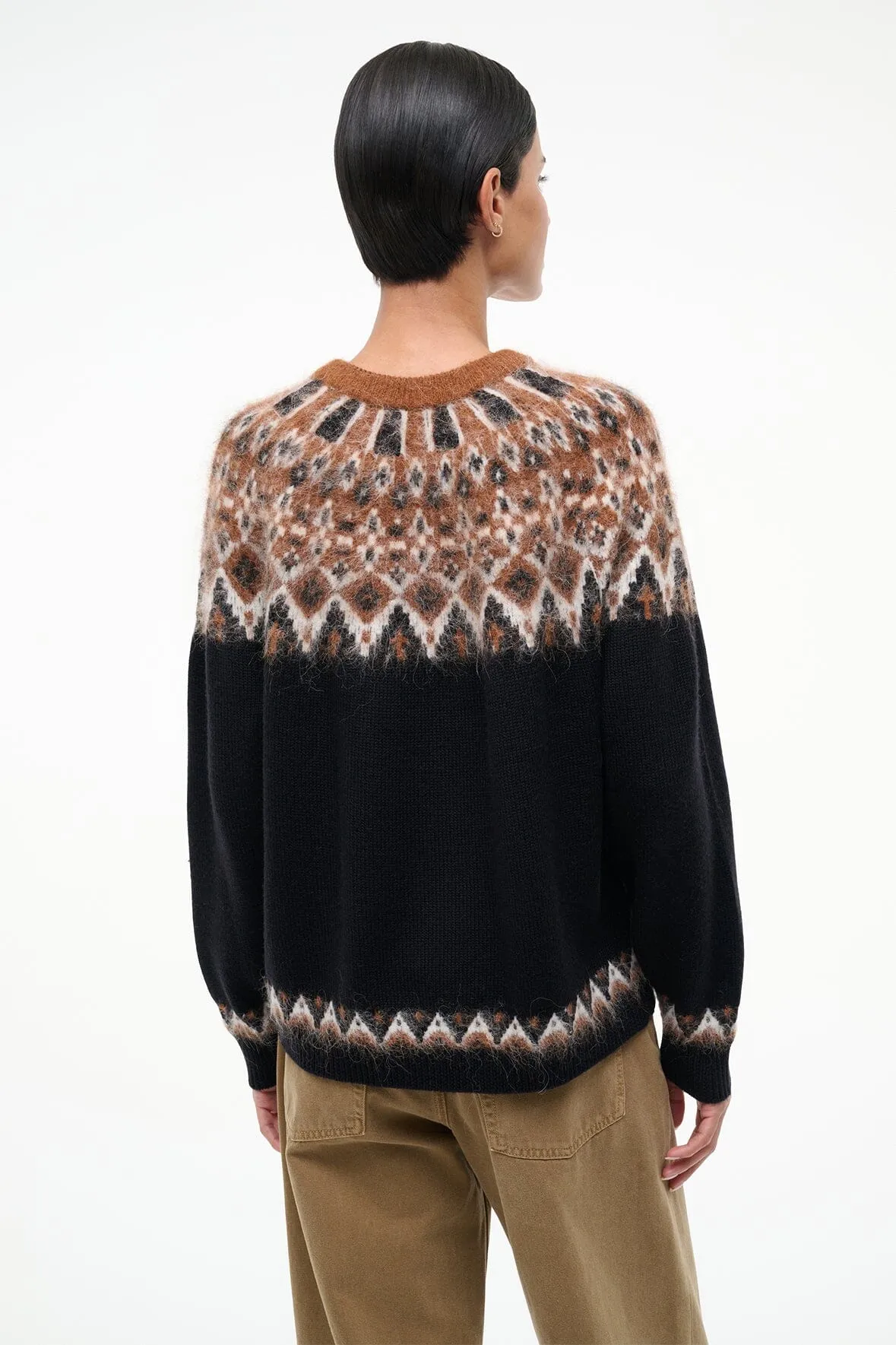 ZANE SWEATER | ZERMATT sold by STAUD product image thumbnail 3
