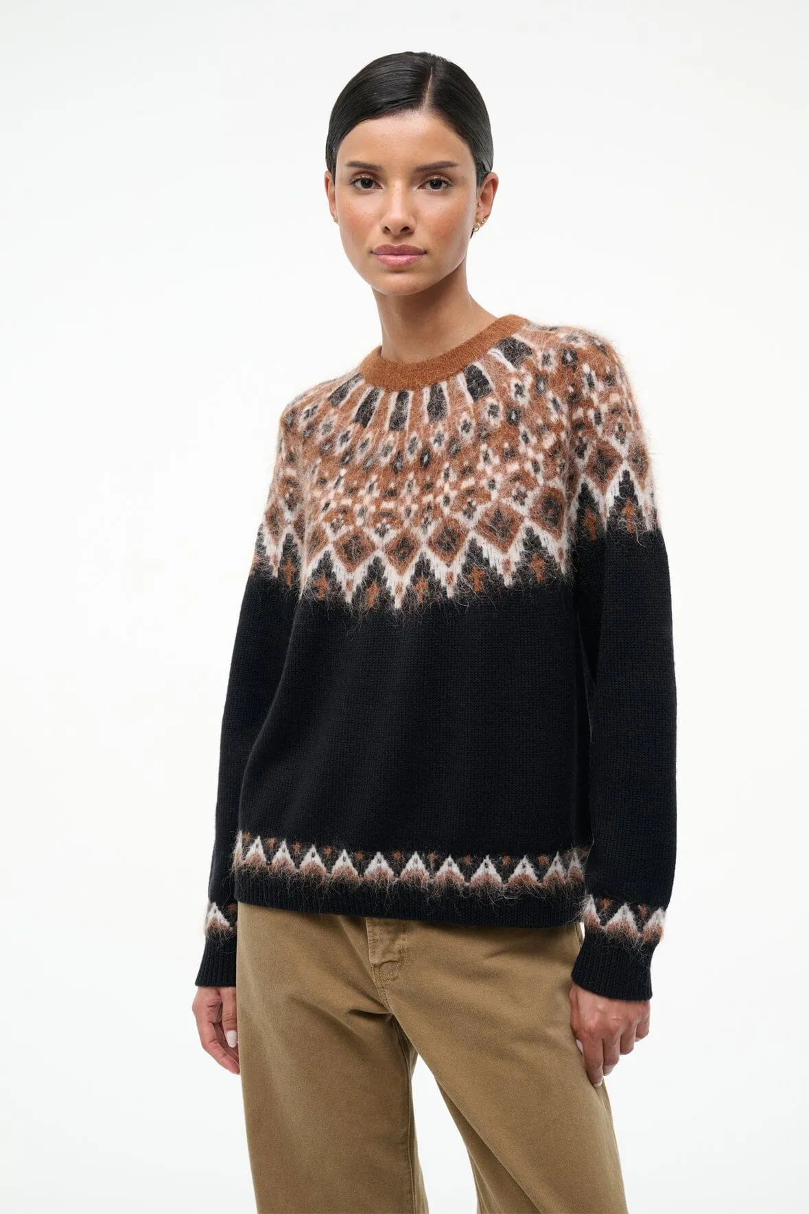ZANE SWEATER | ZERMATT sold by STAUD product image thumbnail 2