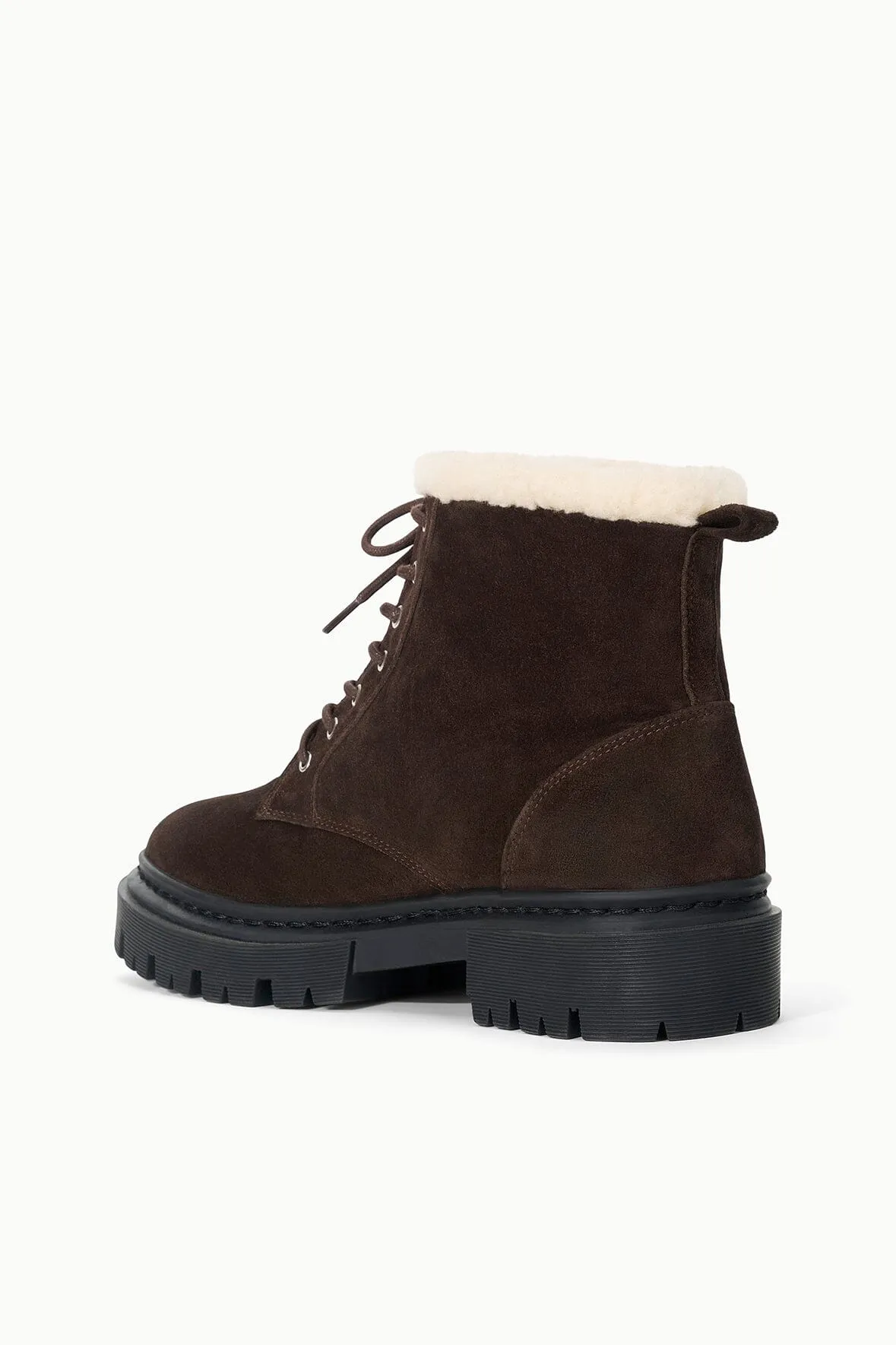 HENRY COMBAT BOOT | ESPRESSO SUEDE sold by STAUD product image thumbnail 3