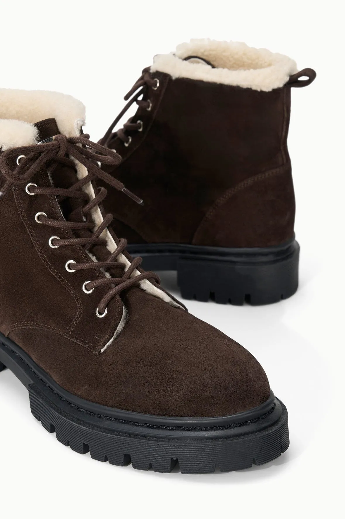 HENRY COMBAT BOOT | ESPRESSO SUEDE sold by STAUD product image thumbnail 4