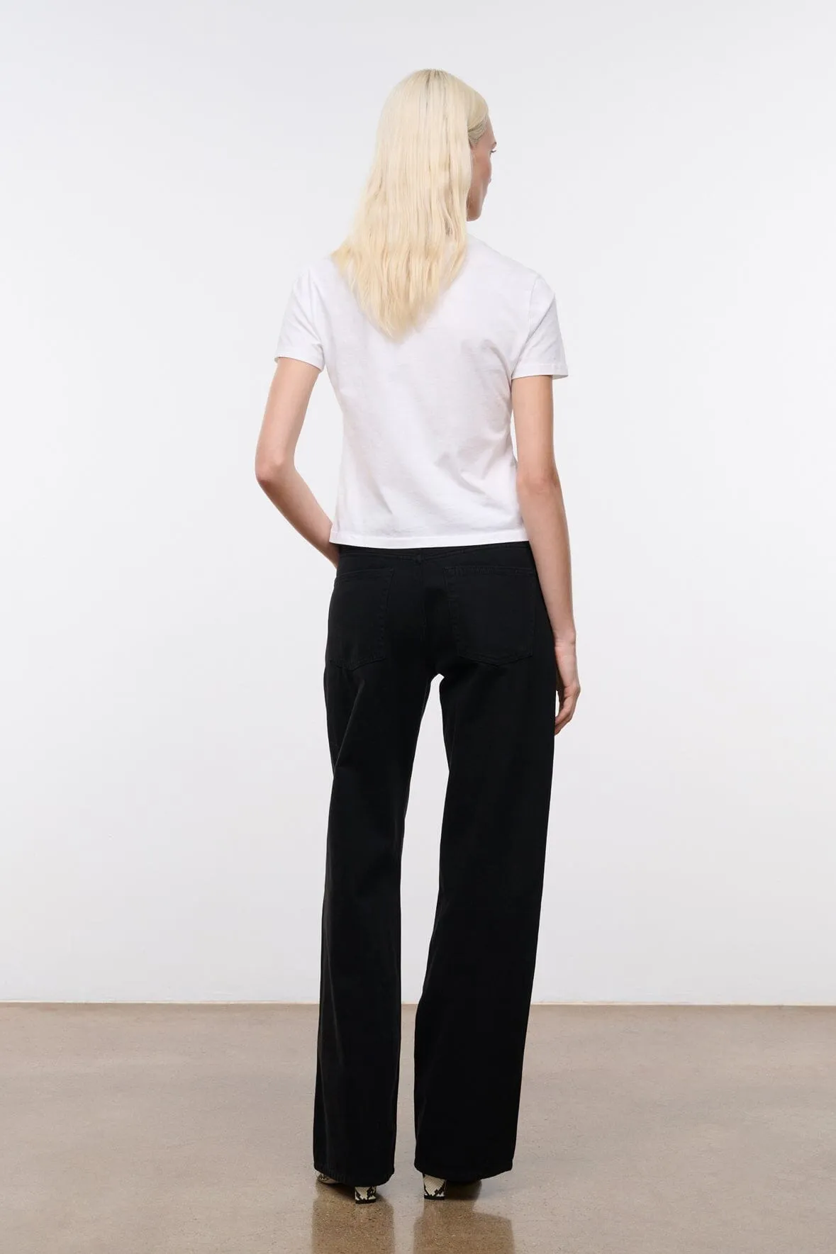 GUS RELAXED JEAN | BLACK sold by STAUD product image thumbnail 3