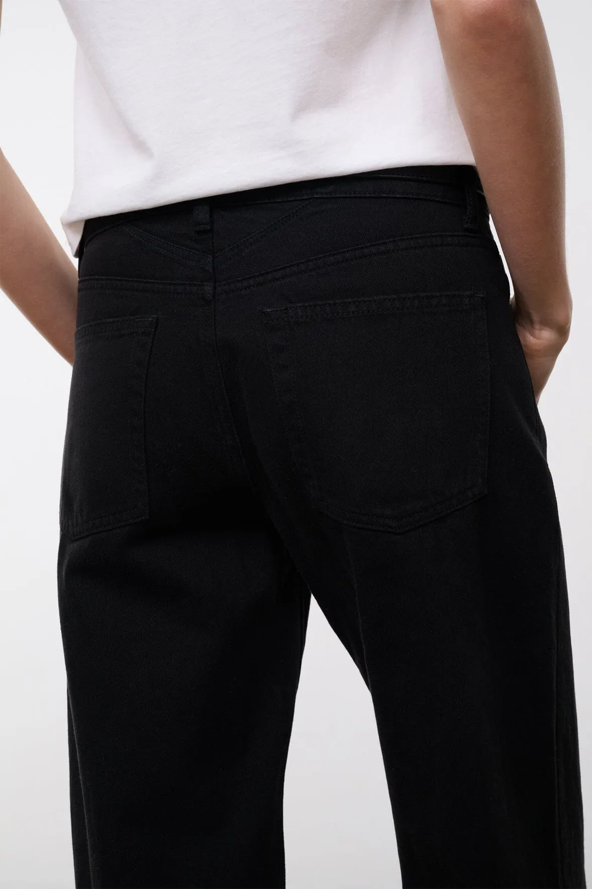 GUS RELAXED JEAN | BLACK sold by STAUD product image thumbnail 5