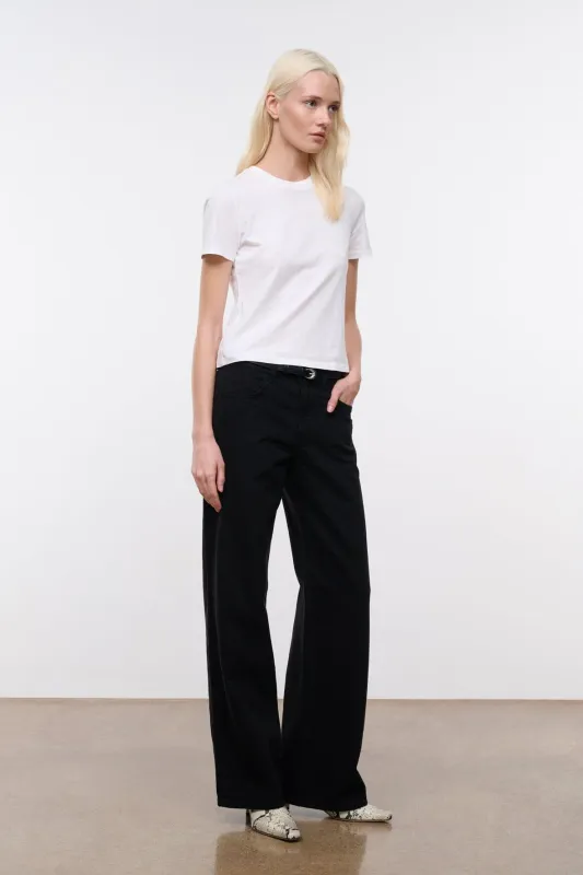 GUS RELAXED JEAN | BLACK sold by STAUD