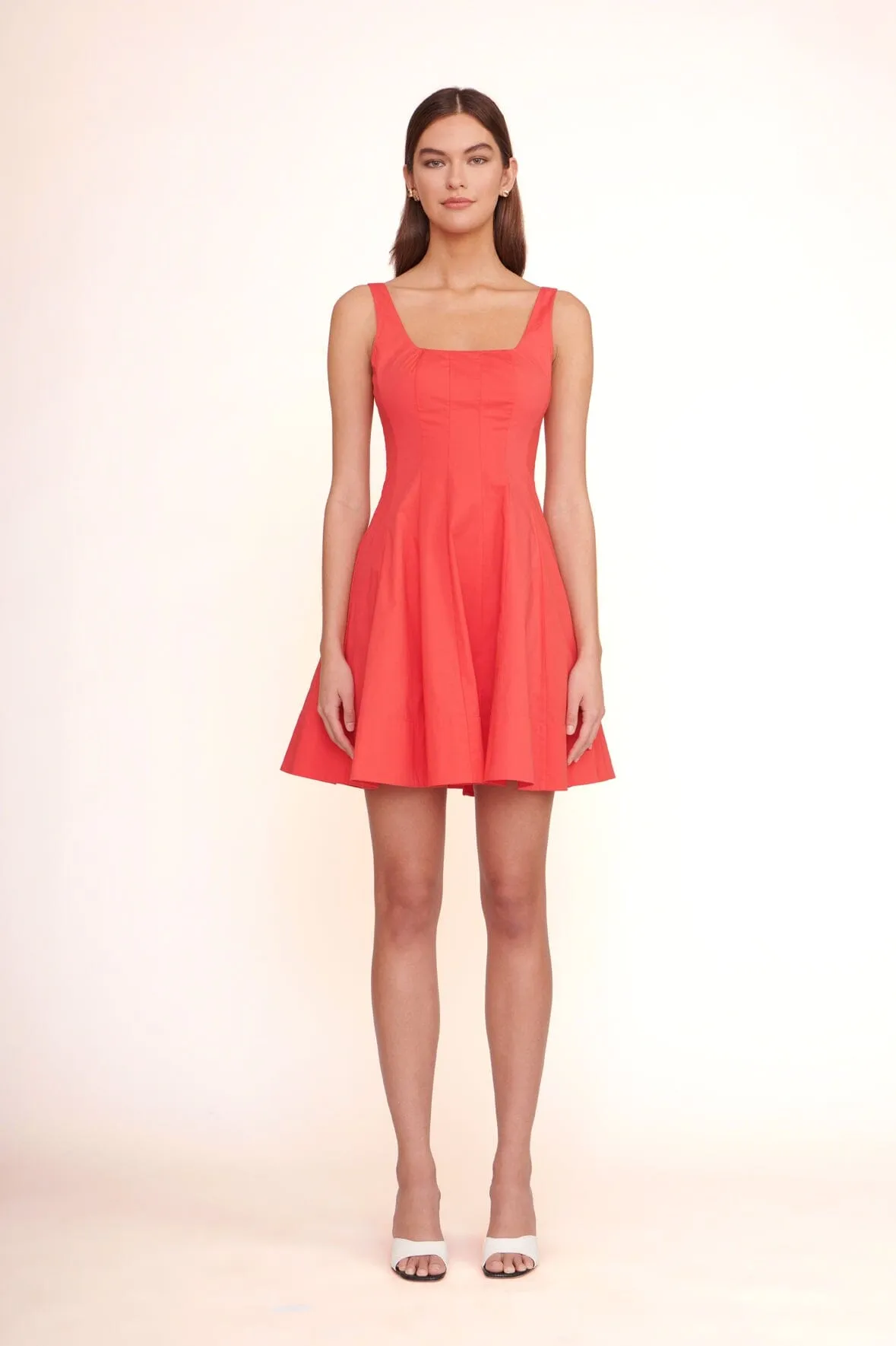 MINI WELLS DRESS | HIBISCUS sold by STAUD