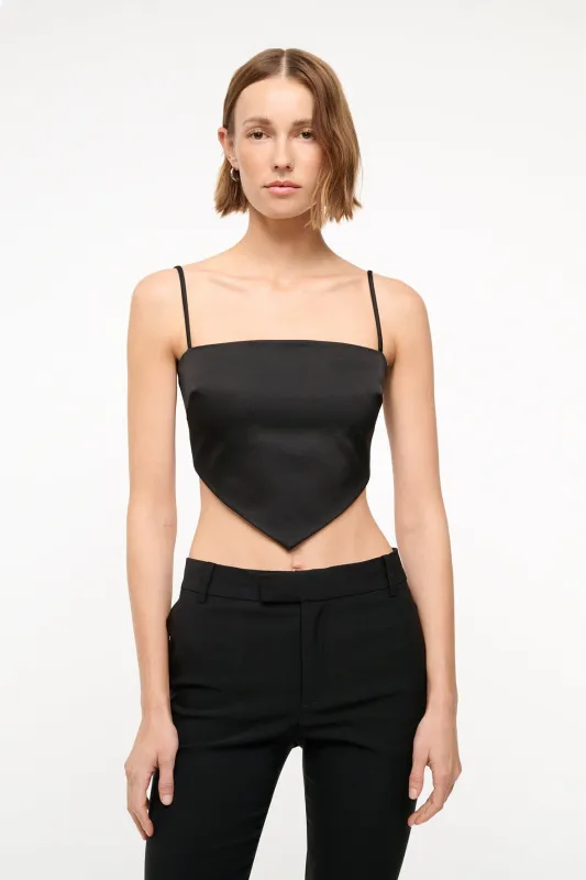 RUE TOP | BLACK sold by STAUD