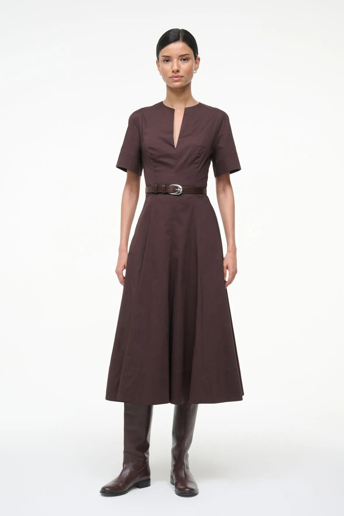 FRANCES DRESS | EARTH sold by STAUD product image thumbnail 5