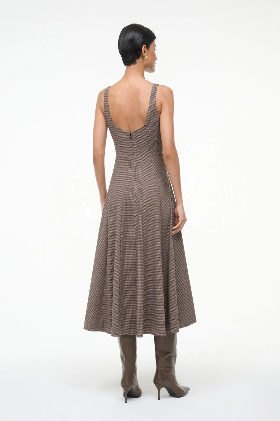 WELLS DRESS | HOUNDSTOOTH sold by STAUD product image thumbnail 5