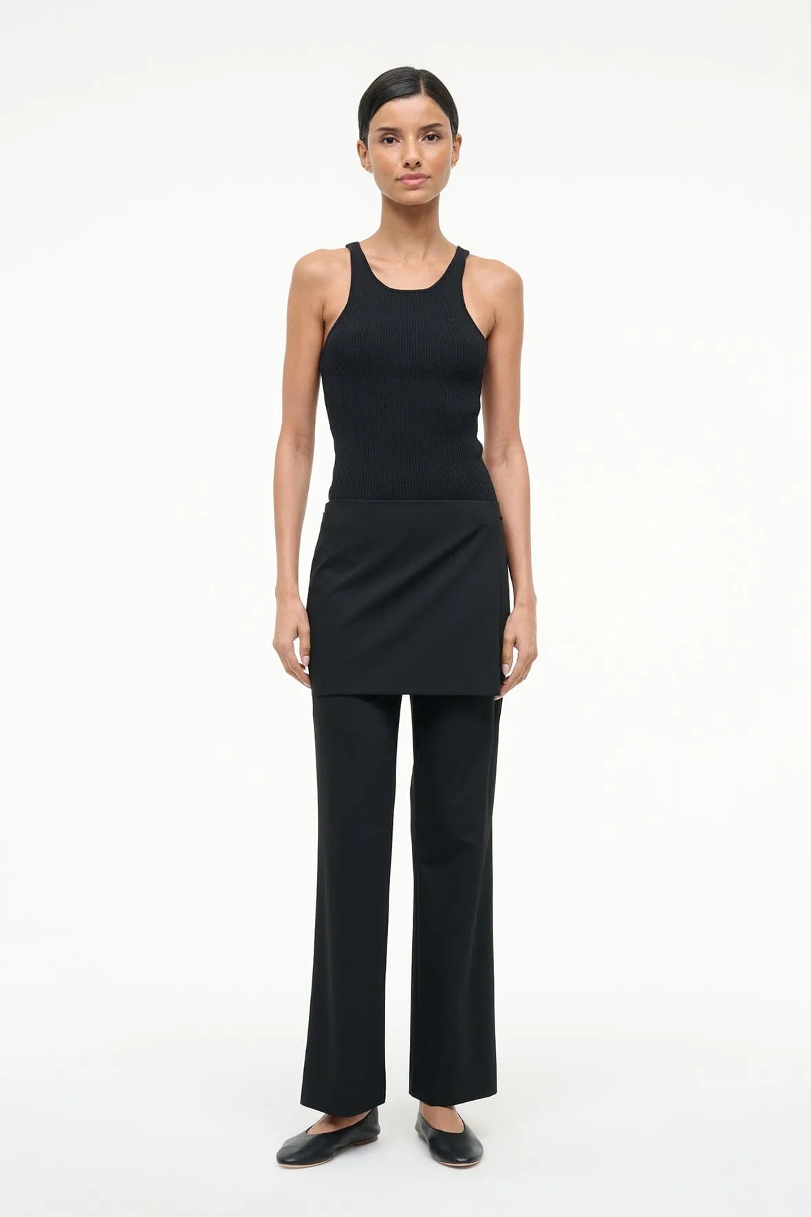 HANNAH PANT | BLACK sold by STAUD product image thumbnail 3