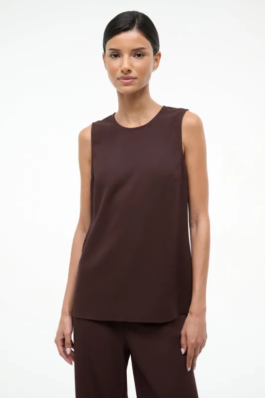 BRONTE TOP | EARTH sold by STAUD