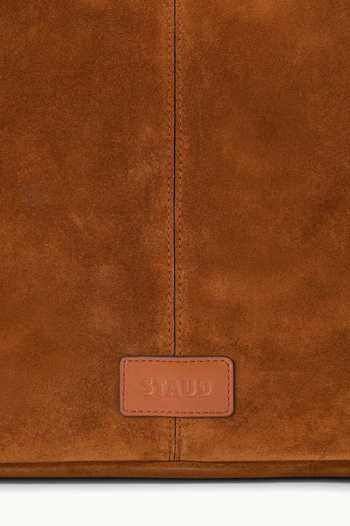 MAYA HOBO BAG | TABAC SUEDE sold by STAUD product image thumbnail 3