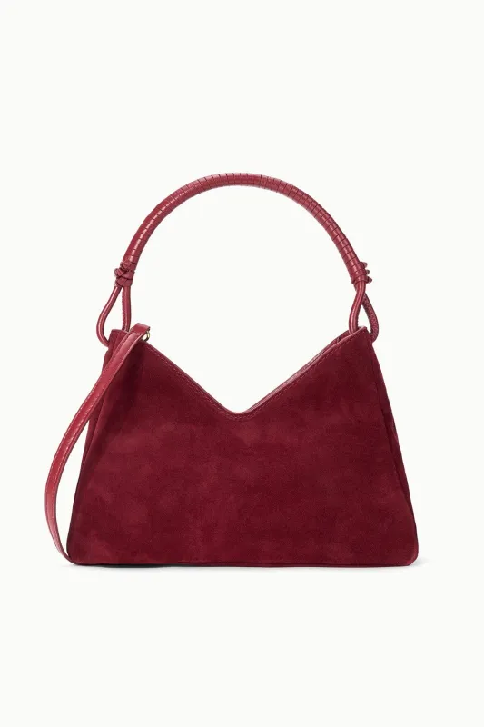 VALERIE SHOULDER BAG | PINOT SUEDE sold by STAUD