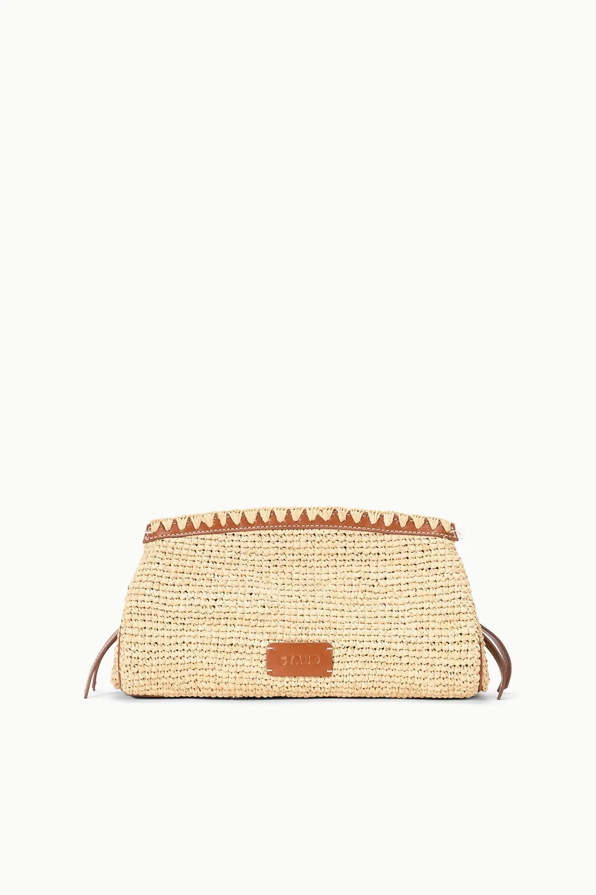 MAUDE CONVERTIBLE CLUTCH | NATURAL TAN sold by STAUD product image thumbnail 3