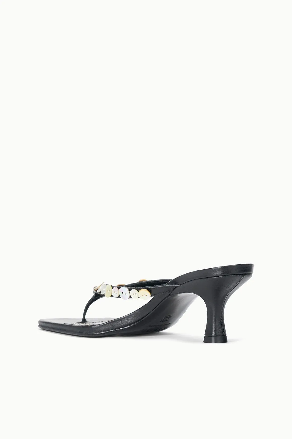 FREJA KITTEN HEEL | MOTHER OF PEARL sold by STAUD product image thumbnail 5