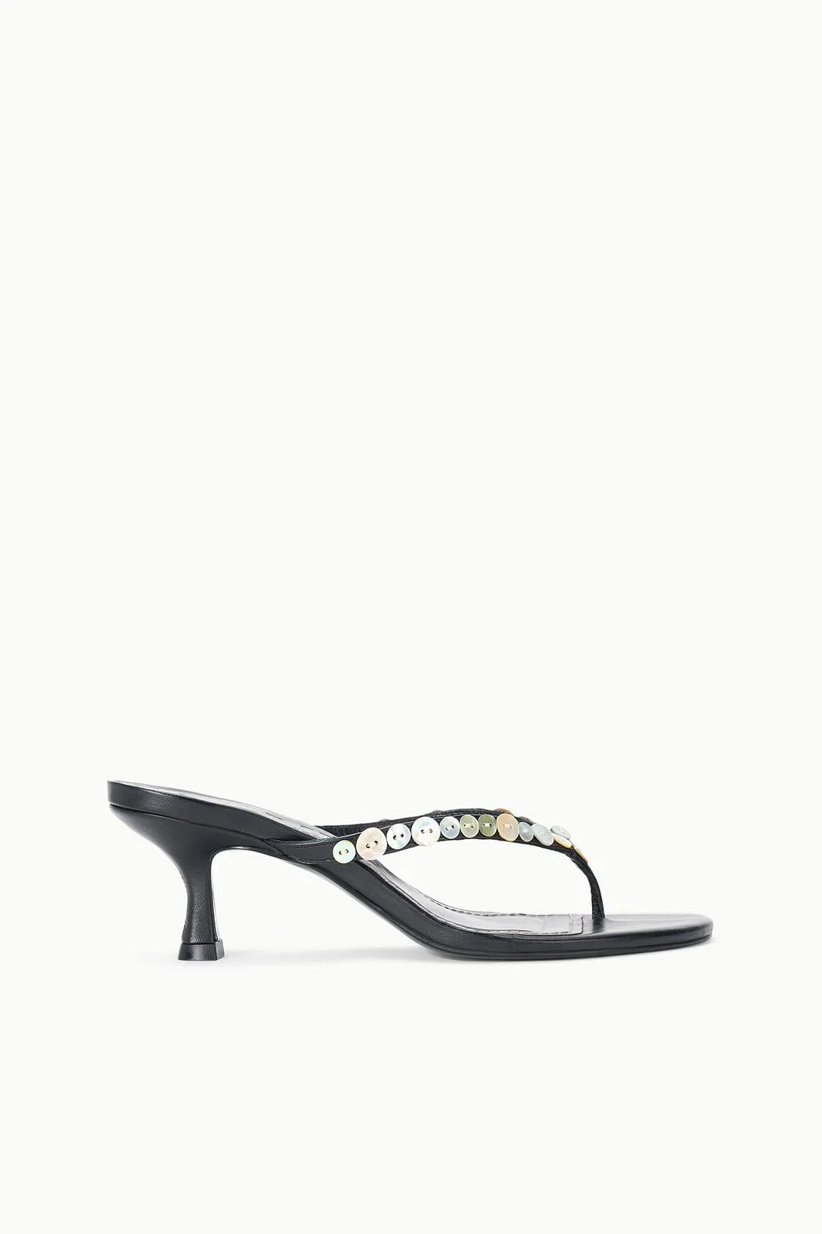 FREJA KITTEN HEEL | MOTHER OF PEARL sold by STAUD