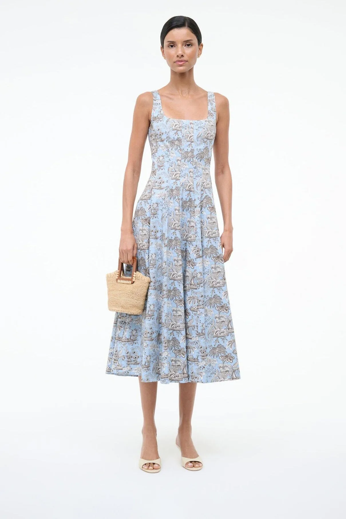 BRIGITTE WEDGE | CREAM sold by STAUD product image thumbnail 2