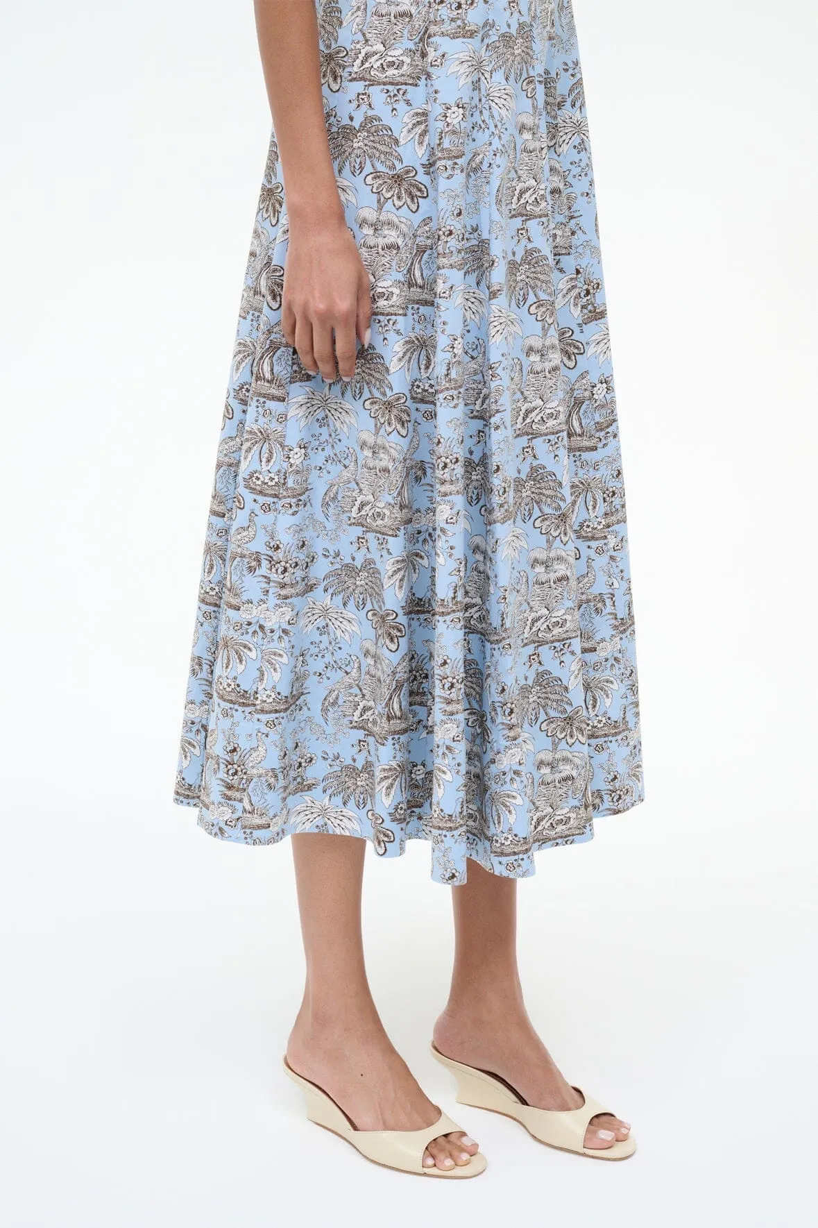 BRIGITTE WEDGE | CREAM sold by STAUD product image thumbnail 4