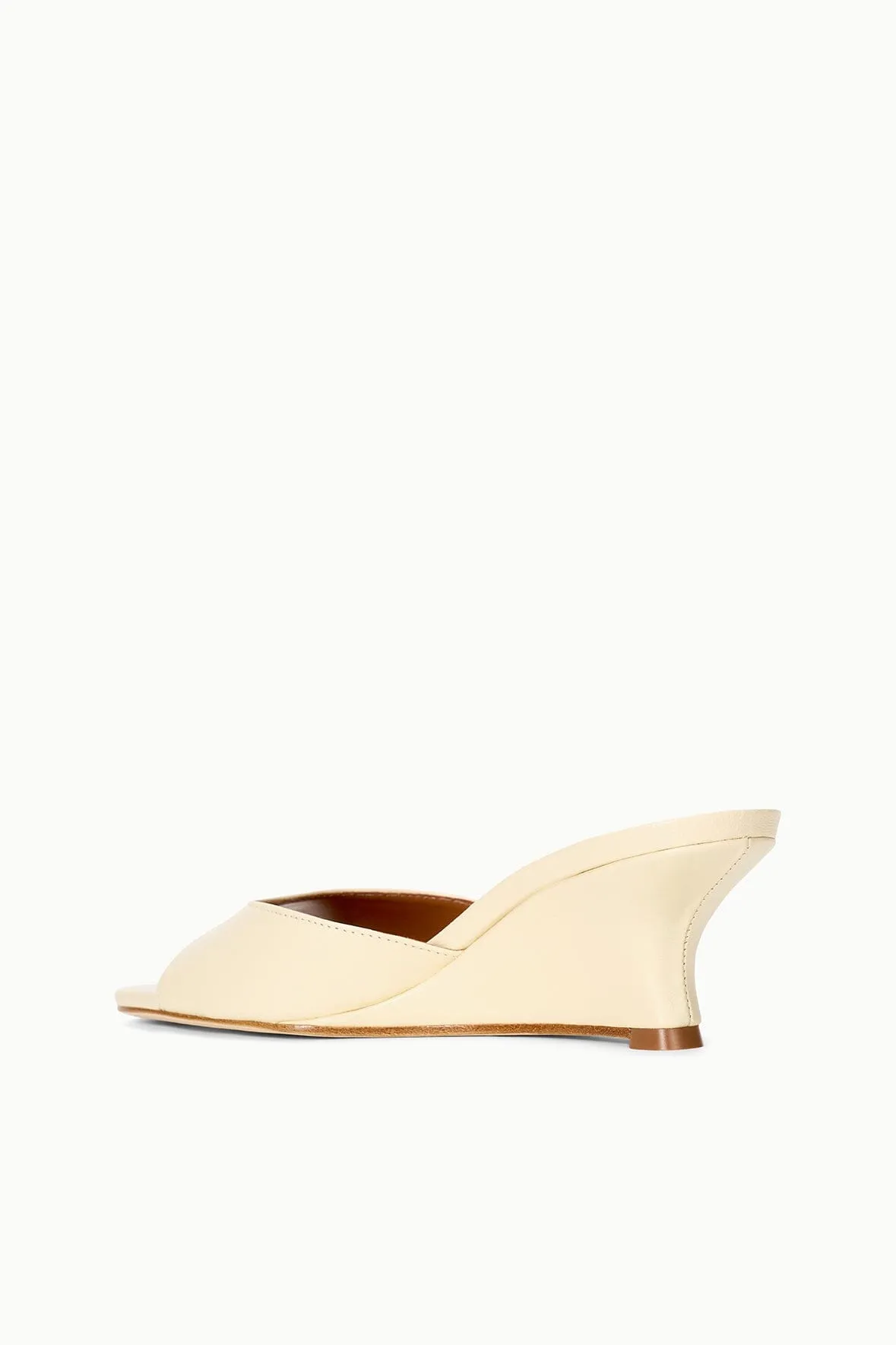 BRIGITTE WEDGE | CREAM sold by STAUD product image thumbnail 5