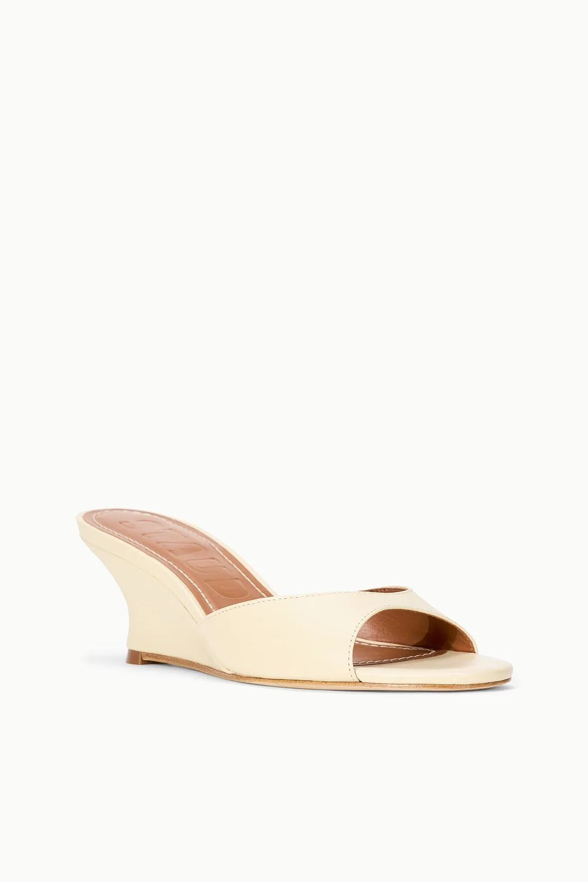 BRIGITTE WEDGE | CREAM sold by STAUD product image thumbnail 3