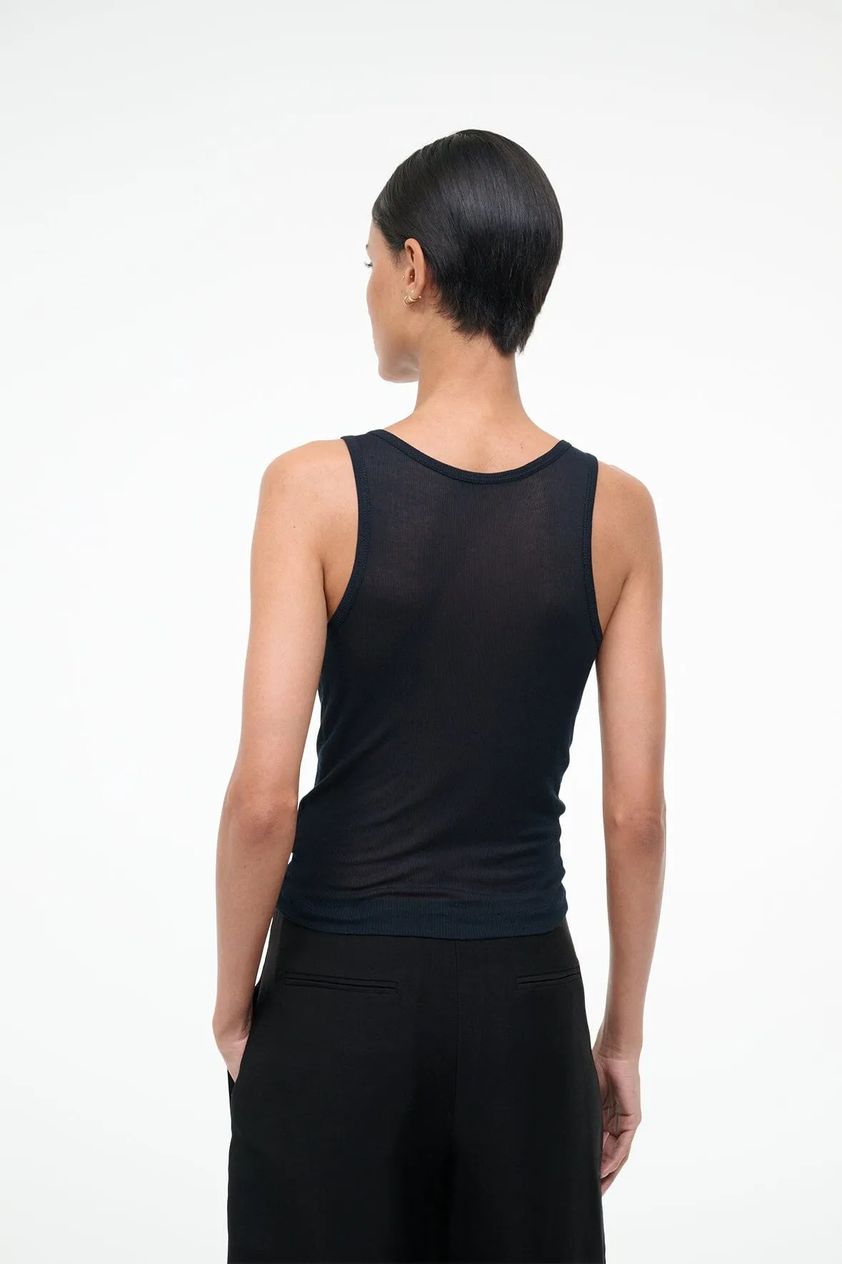 MYA TANK | BLACK sold by STAUD product image thumbnail 3