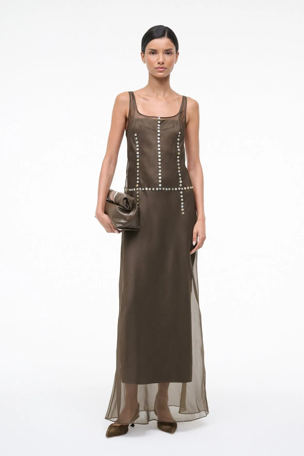 GRETA SILK DRESS | SOIL sold by STAUD