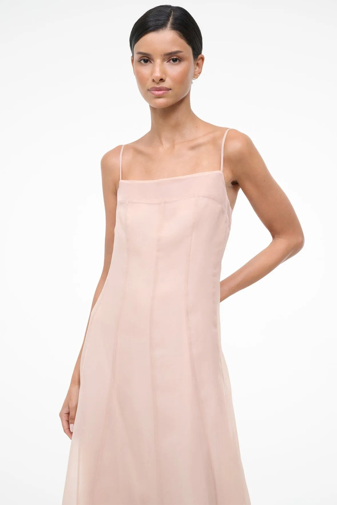 GUSTAV DRESS | FAWN sold by STAUD product image thumbnail 3