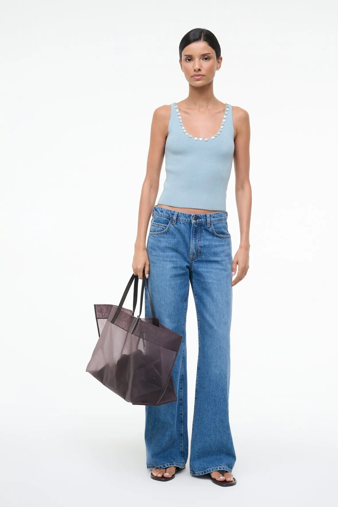 NEVA TANK | SEAFOAM sold by STAUD product image thumbnail 4