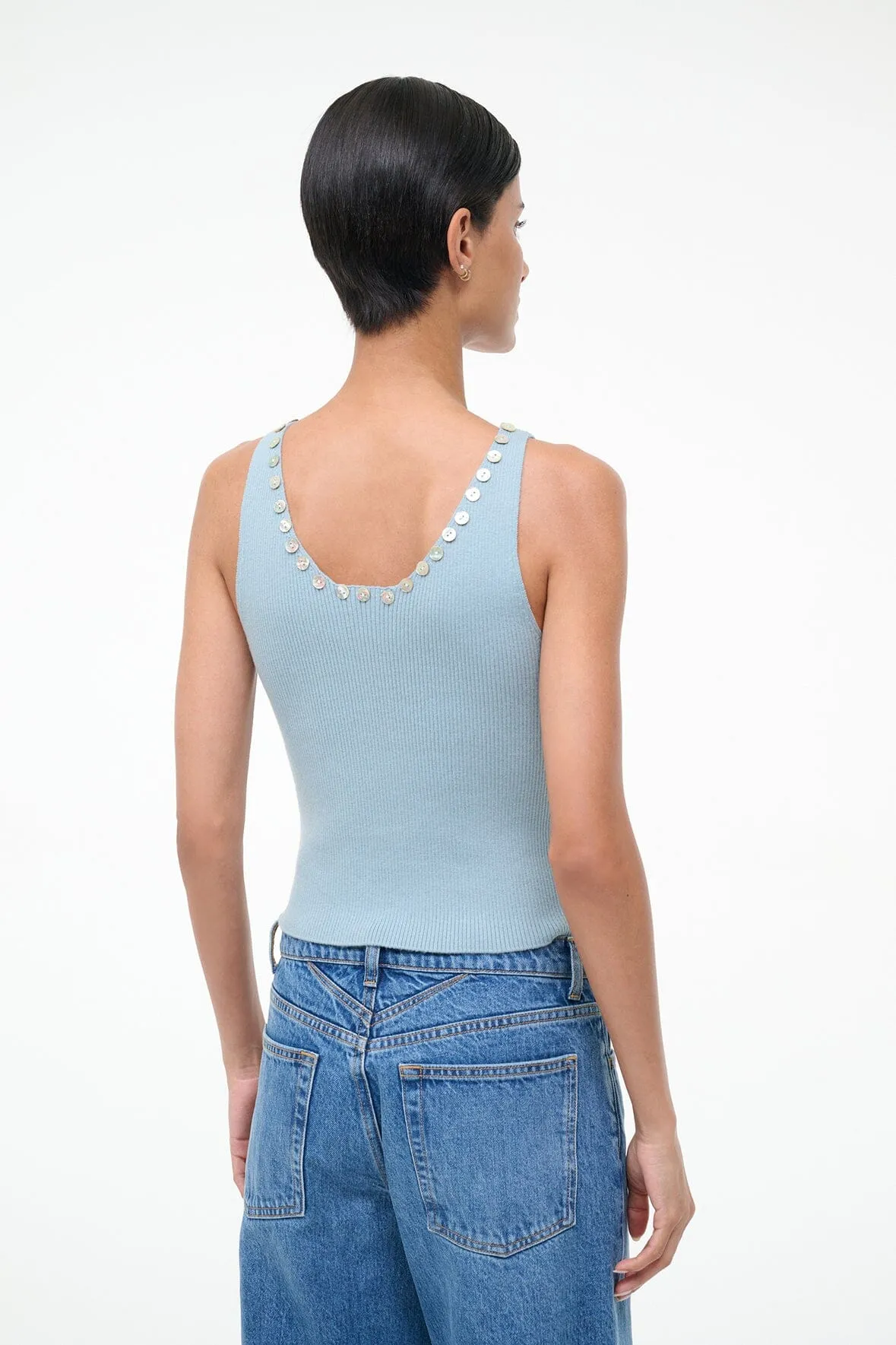 NEVA TANK | SEAFOAM sold by STAUD product image thumbnail 3
