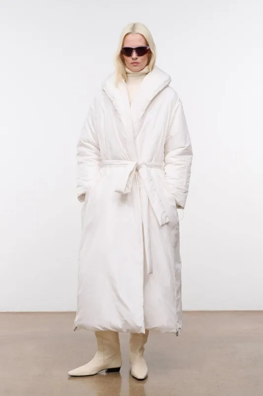 VAIL COAT | IVORY sold by STAUD