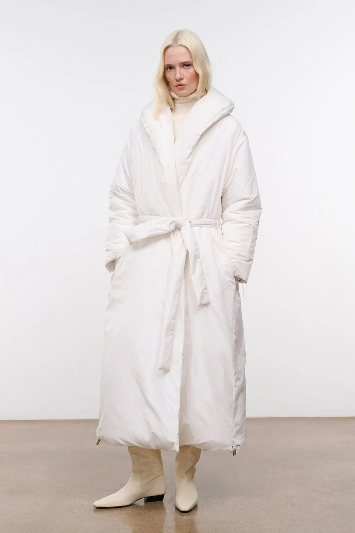 VAIL COAT | IVORY sold by STAUD product image thumbnail 4