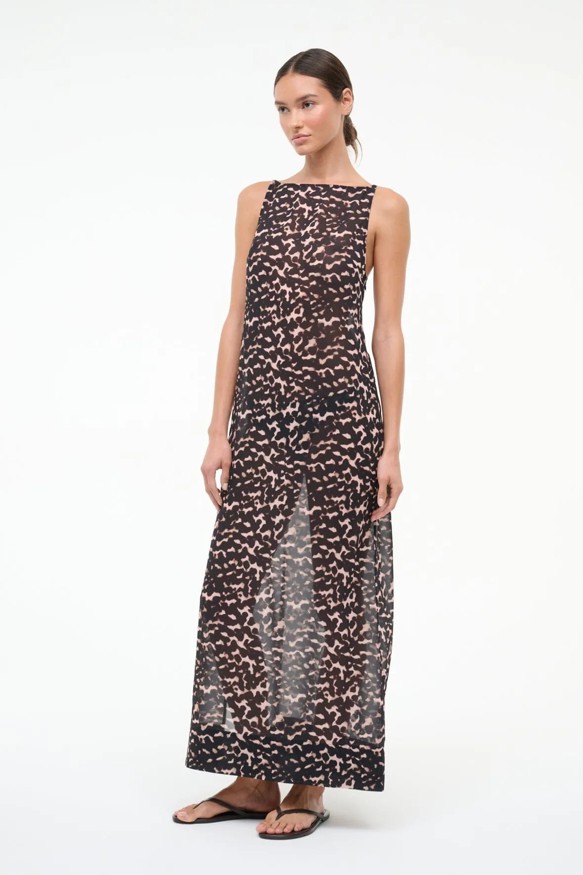 YUCA DRESS | TORTOISE sold by STAUD product image thumbnail 4