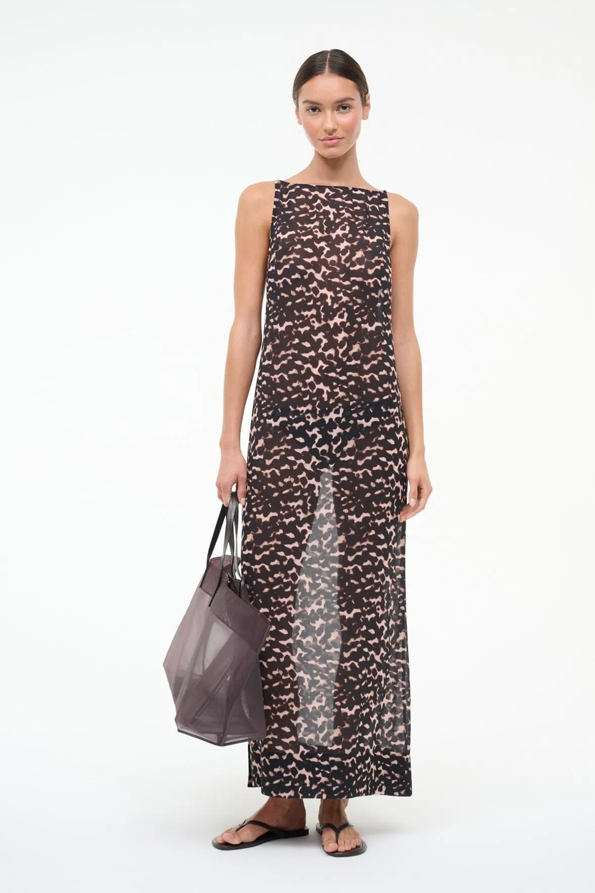 YUCA DRESS | TORTOISE sold by STAUD product image thumbnail 5