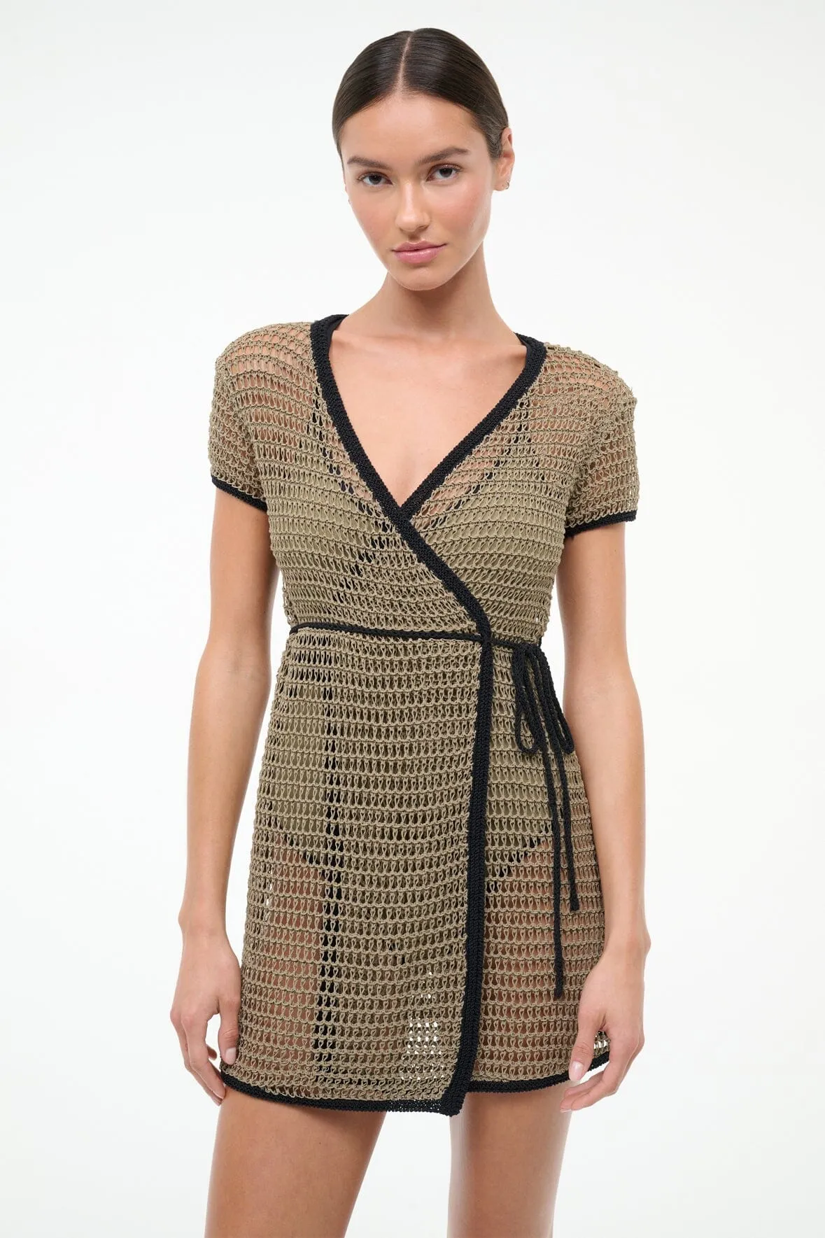SPRITZ COVERUP DRESS | THYME BLACK sold by STAUD product image thumbnail 2