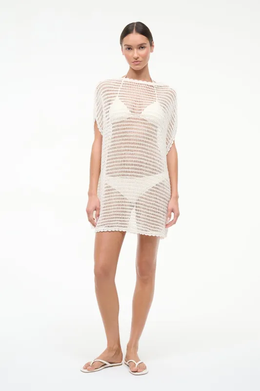 ORIYA COVERUP DRESS | IVORY sold by STAUD