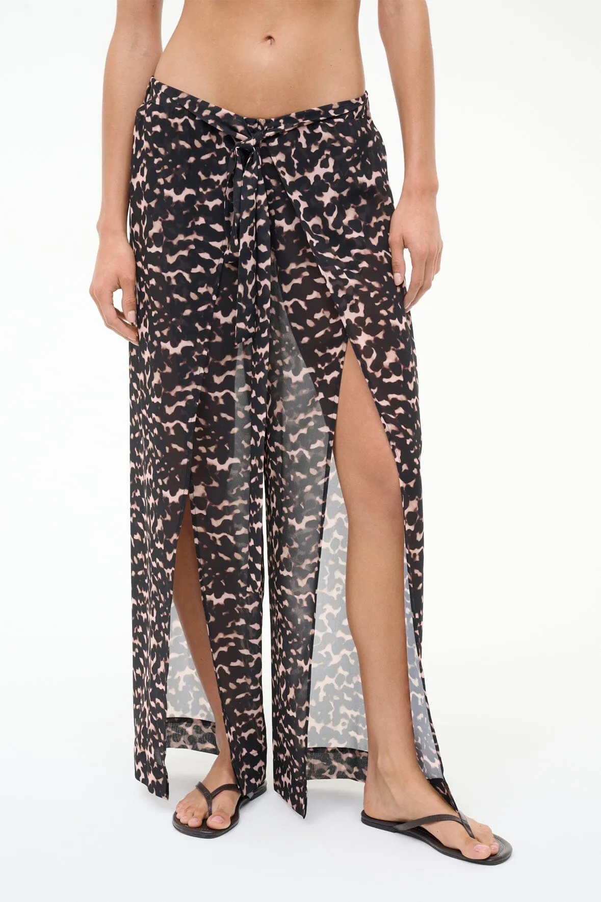 HARTLEY COVERUP PANT | TORTOISE sold by STAUD product image thumbnail 4