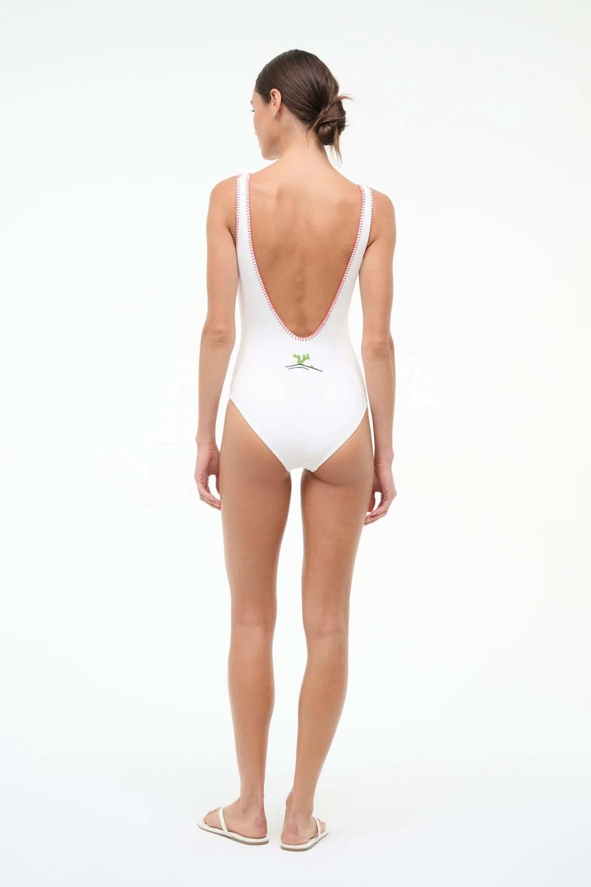 LEA ONE PIECE | RIVIERA IVORY sold by STAUD product image thumbnail 5