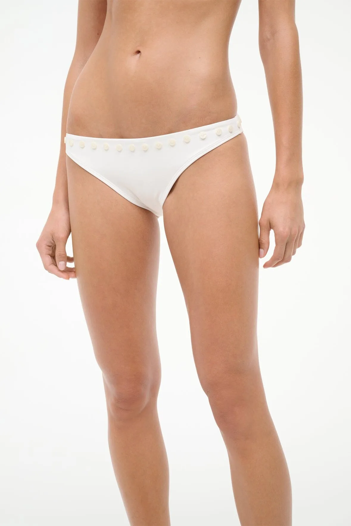 GEMMA BIKINI BOTTOM | IVORY sold by STAUD product image thumbnail 5