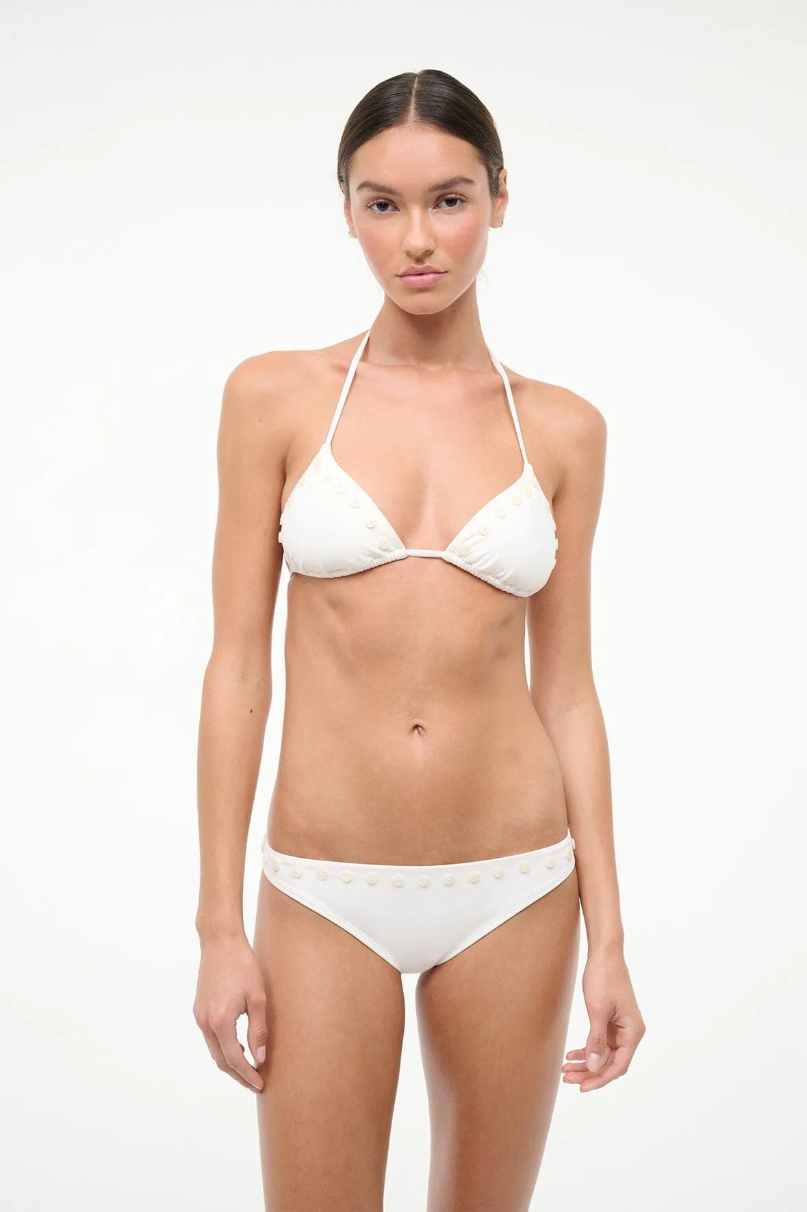 GEMMA BIKINI BOTTOM | IVORY sold by STAUD product image thumbnail 3