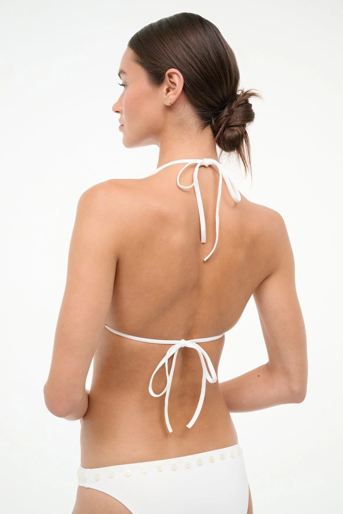 LIDO BIKINI TOP | IVORY sold by STAUD product image thumbnail 2
